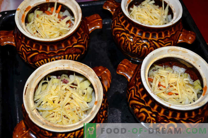 Cepta podos - kartupeļi ar sēnēm un kūpināta desa, garda recepte viesiem