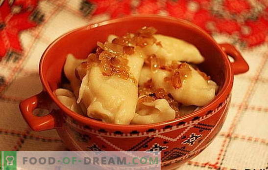 Pelmeņi ar kartupeļiem un kāpostiem: ātri, garšīgi, lēti. Labāko ēdienu klimpu receptes ar kartupeļiem un kāpostiem
