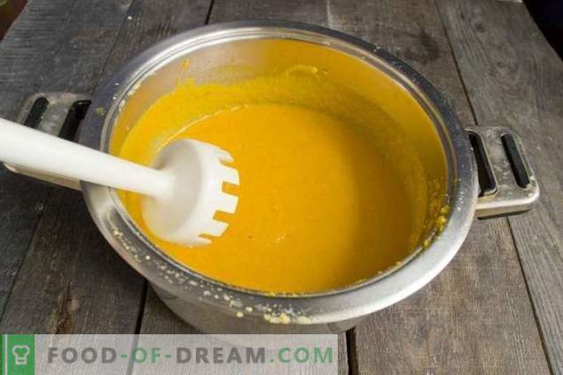 Zupa dyniowa z marchewką i imbirem