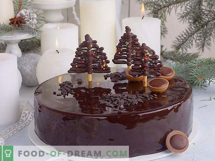 Cake jaunajam gadam - receptes kūkām Jaunā gada brīvdienām