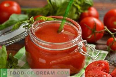 Mājas tomātu sula blenderī