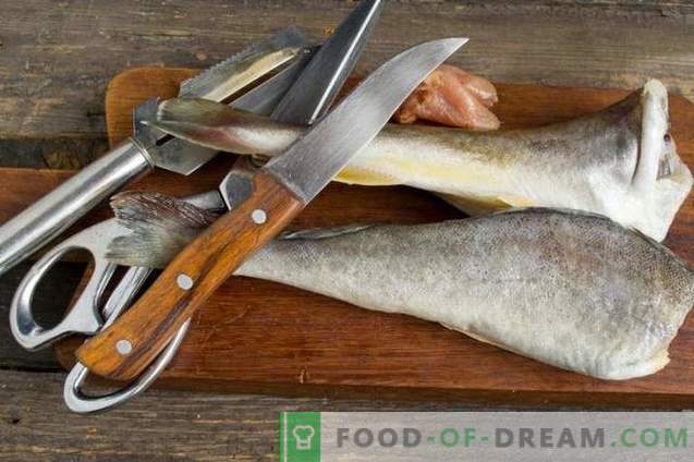 Delicious navaga krāsnī - zivis zem marinādes