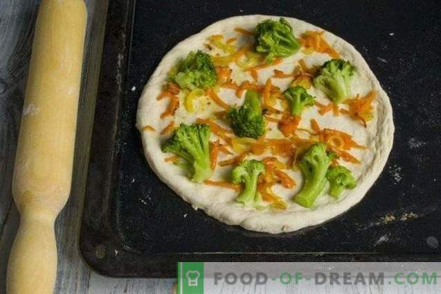 liesās picas ar brokoļiem un tofu