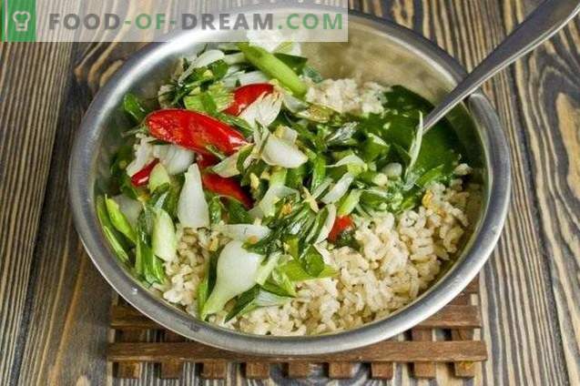 Зелен ориз со ќофтиња