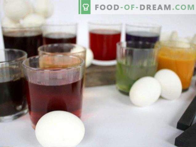 Kā krāsot olas Lieldienām ar dabīgiem produktiem