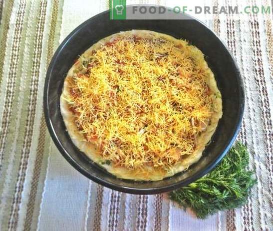 Pica cepeškrāsnī: recepte ar fotogrāfijām. Itāļu mīkla, apetīte - mājās gatavota picas krāsnī: soli pa solim foto recepte