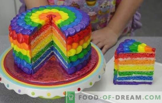 Mēs esam pārsteigti par garšu un krāsu: kūka 