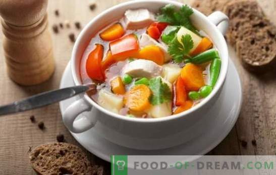 Vistas dārzeņu zupa var būt šedevrs! Labākās vistas dārzeņu zupas receptes ar krējumu, sieru, ingveru, kukurūzu, ķirbju