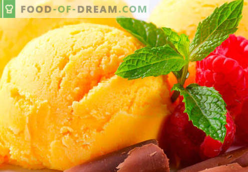 Pašdarināts saldējums - labākās receptes. Kā ātri un garšīgi gatavot mājās gatavotu saldējumu.