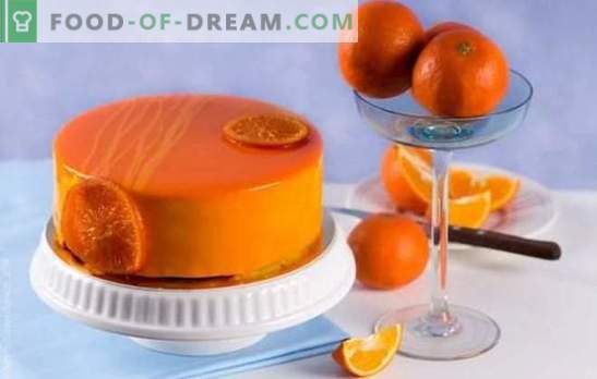 Oranžas glazūra - smaržīgs cepšanas dizains. Receptes apelsīnu glazūra uz krējuma, piena, šokolādes