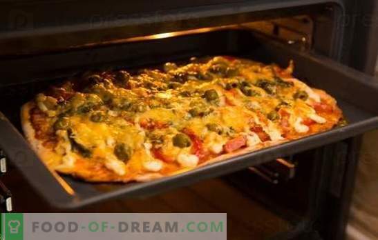 Pica recepte cepeškrāsnī ir iecienīts ēdiens mājās. Pica receptes krāsnī: ar sieru, sēnēm, šķiņķi, jūras veltēm