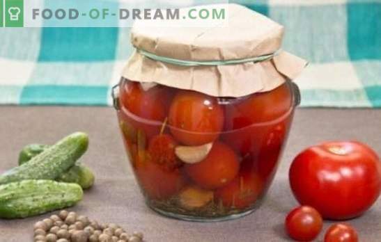 Konservēti tomāti ziemai: garšīga uzglabāšana. Receptes konservēti tomāti ziemai