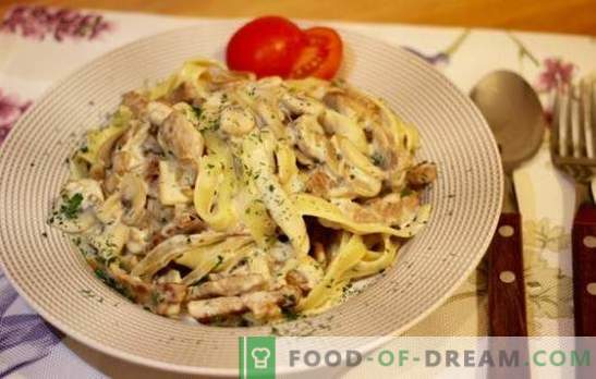 Cūkgaļas makaroni - Itālijas gabals jūsu virtuvē. Labākās receptes pienācīgi vārītiem cūkgaļas makaroniem