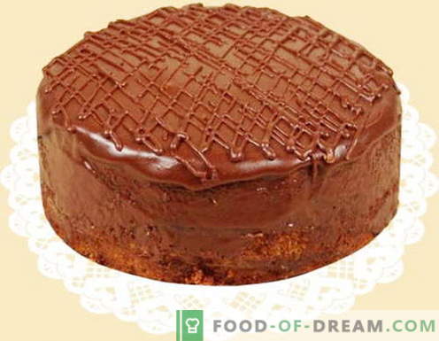 Cake Prague - labākās receptes. Kā pareizi un garšīgi pagatavot Prāgas kūku.
