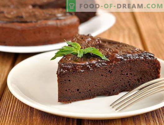 Šokolādes kūka - labākās receptes. Kā pareizi un garšīgi pagatavot šokolādes kūku.