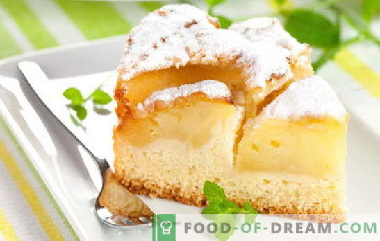 Mājas kūkas vienmēr ir īpašas: ābolu kefīra pīrāgi. Vienkāršas receptes mīklai un mīklai jogurta ar āboliem