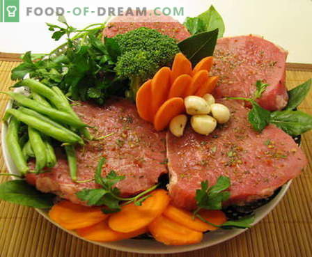 Cepeškrāsnī cepta liellopu gaļa - labākās receptes. Kā pareizi un garšīgi pagatavot liellopu gaļu krāsnī.