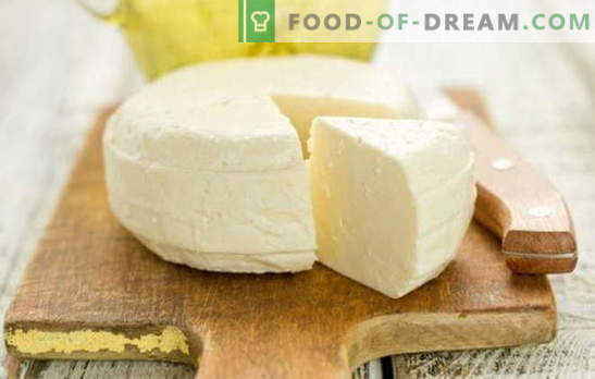Pašmāju siers no piena un kefīra ir garšīgs, maigs un vissvarīgākais dabisks produkts. Pierādīta un oriģināla mājas siera receptes no piena un kefīra