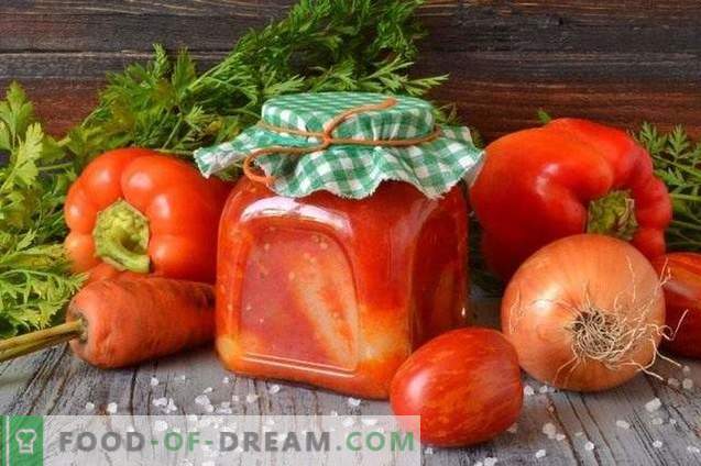 Polnjene paprike v paradižnikovi omaki za zimo