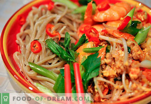 Kitajski rezanci - najboljši recepti. Kako pravilno in okusno kuhati kitajske rezance doma.