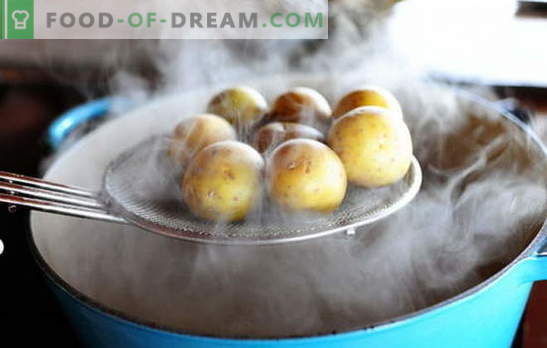 Kā pagatavot kartupeļus? Meklējat gatavību! Kā pagatavot kartupeļus uniformās, ūdenī, pienā, krāsnī, mikroviļņu krāsnī