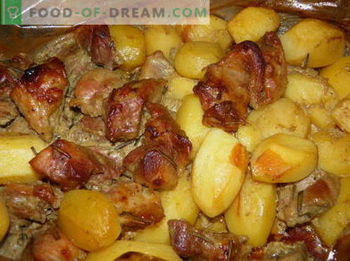 Kartupeļi ar gaļu - labākās receptes. Kā pareizi un garšīgi pagatavot kartupeļus ar gaļu.