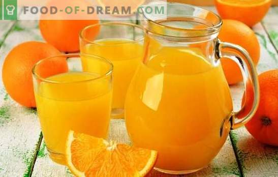 Ekonomiskā izvēle lielai ģimenei: kā pagatavot 9 litrus sulas no 4 apelsīniem. Garšīgu lētu sulu noslēpumi