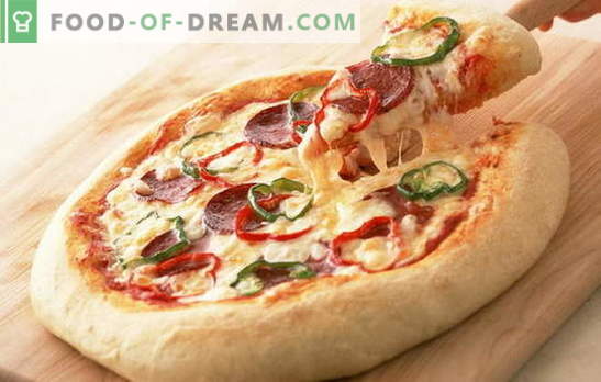 Pica ar desu un sieru recepte - labākais itāļu virtuves izgudrojums. Dažādu pildījumu daudzums picu receptēs ar desu un sieru