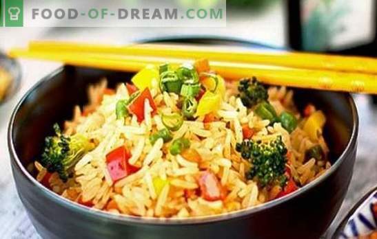 Rīsi ar dārzeņiem lēnā plītī - tiek ēst abiem vaigiem! Receptes dažādiem rīsu ēdieniem ar dārzeņiem lēnā plītī