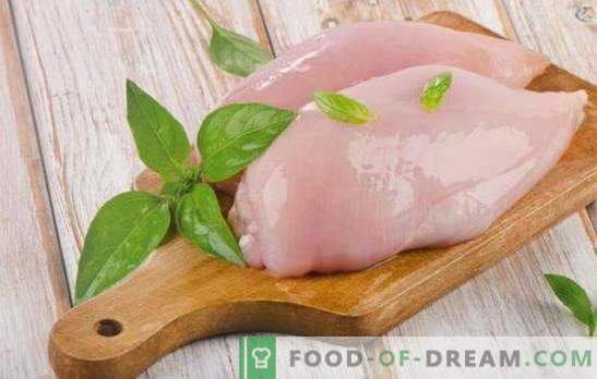 Pechuga de pollo dietética: no solo sana, sino también sabrosa. Recetas de pechuga de pollo del autor y la dieta tradicional