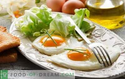 Fried Eggs - maigi brokastis. Kā pagatavot olu kulteni pannā, cepeškrāsnī, mikroviļņu krāsnī, multicooker