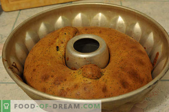 Фото рецепта за пай с маково семе: винаги успешна печене! Дори едно дете може да направи макова торта: снимка стъпка по стъпка на всички етапи