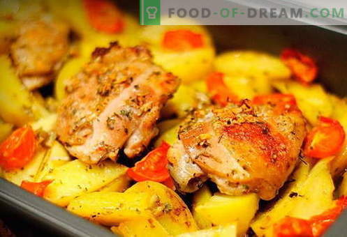 Vistas gaļa ar kartupeļiem krāsnī - labākās receptes. Kā pareizi un garšīgi gatavot cepeškrāsnī cepeškrāsnī ar kartupeļiem krāsnī.