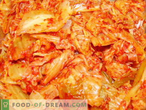 Korejiešu kāposti - labākās receptes. Kā pareizi un garšīgi gatavot kāpostus korejiešu valodā.