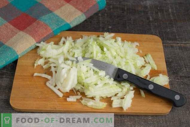 Liellopu nieres ar pupiņām - vienkārši silti salāti