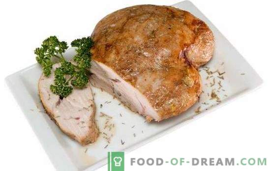 Turcijas krūts - mazkaloriju un barojoša gaļa. Labākās receptes tītara krūtīm: marinētas, folijas, zupas, salāti, cepta, sautēta
