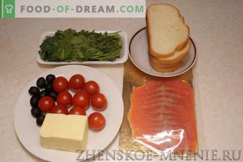 Dzimšanas dienas sviestmaizes - recepte ar fotogrāfijām un soli pa solim
