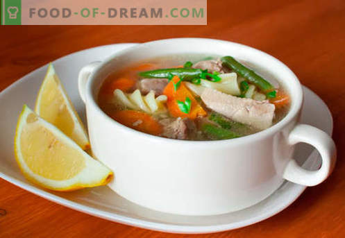 Zuppa di tacchino - Ricette provate. Come cucinare correttamente e gustoso zuppa di tacchino.