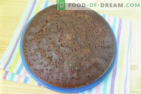 Kūkas lēni plīts - delikāts deserts: recepte ar fotogrāfiju. Pakāpenisks apraksts par kūka sagatavošanu lēnā plītī: šokolādes sūklis