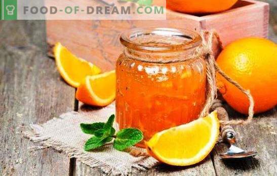 Aromātiskie apelsīnu ievārījumi: kā padarīt apelsīnu delikatesi. Apelsīnu ievārījumu receptes ar citroniem, ingveru, kanēli
