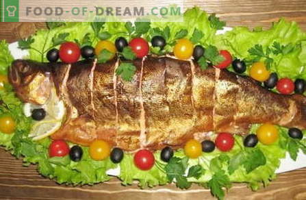 Smoked fish - the best recipes. How to properly and tasty cook smoked fish.