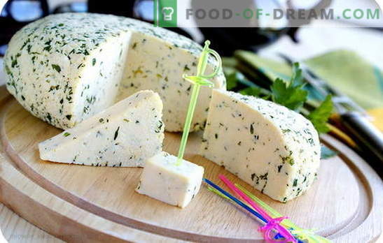 Skābais krējums sierā savā virtuvē: trīs stimuli mājas siera ražošanai. Vienkāršākā un populārākā skābo krējuma siera receptes