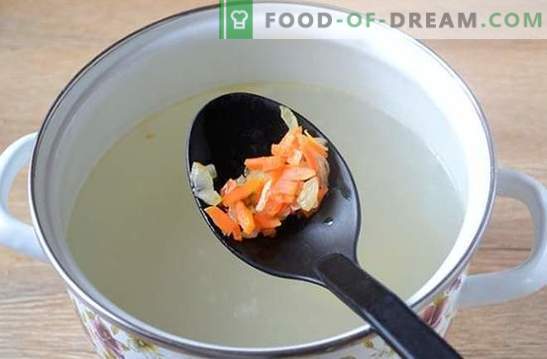 Zupa ar maltām cūkgaļas kotletes: foto recepte! Viegla un barojoša zupa visai ģimenei 45 minūšu laikā