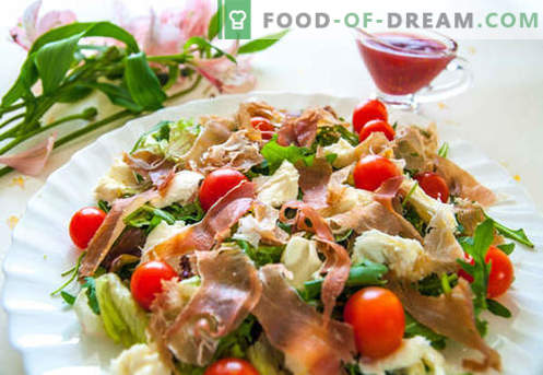 Salāti ar lašiem un tomātiem - pareizās receptes. Ātri un garšīgi gatavojiet salātus ar lasi un tomātiem.