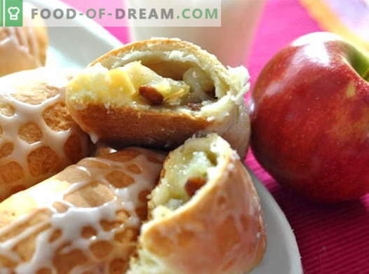 Ābolu pīrāgi - labākās receptes. Kā pareizi un garšīgi gatavot pīrāgus ar āboliem.