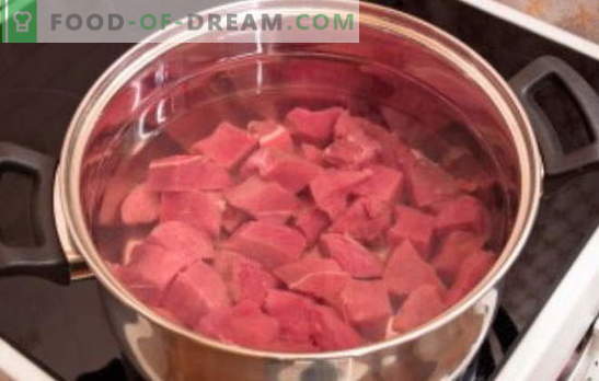 Cik daudz gatavot liellopu gaļu zupai? Cik daudz gatavot liellopu gaļu buljonam, salātiem vai aspicam: ēdiena gaļas smalkums
