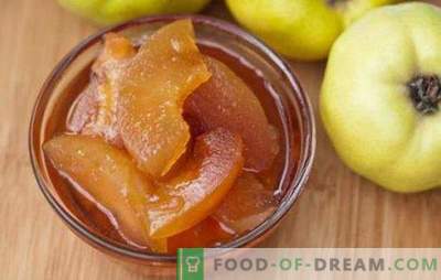 Cidoniju ievārījums - teicama garša! Dažādu cidoniju ievārījumu receptes: dabīgas, ar citrusaugļiem, āboliem, riekstiem, medu