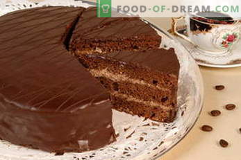 Kūkas. Kūkas receptes: Napoleons, medus kūka, cepums, šokolāde, putnu piens, krējums ...