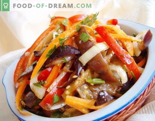 Korejiešu salāti - labākās receptes. Kā pagatavot korejiešu salātus un garšīgus.