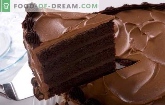 Šokolādes kūka ar kakao - salds zobs būs priecīgs! Labākās receptes šokolādes kūkai ar kakao